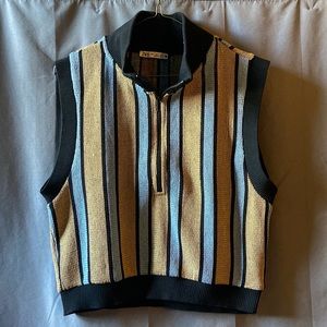 Zara Striped Sweater Vest